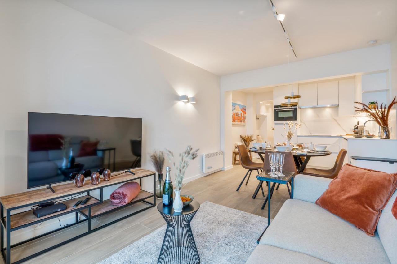 Seagusta - Sea View Apartment In Middelkerke Extérieur photo